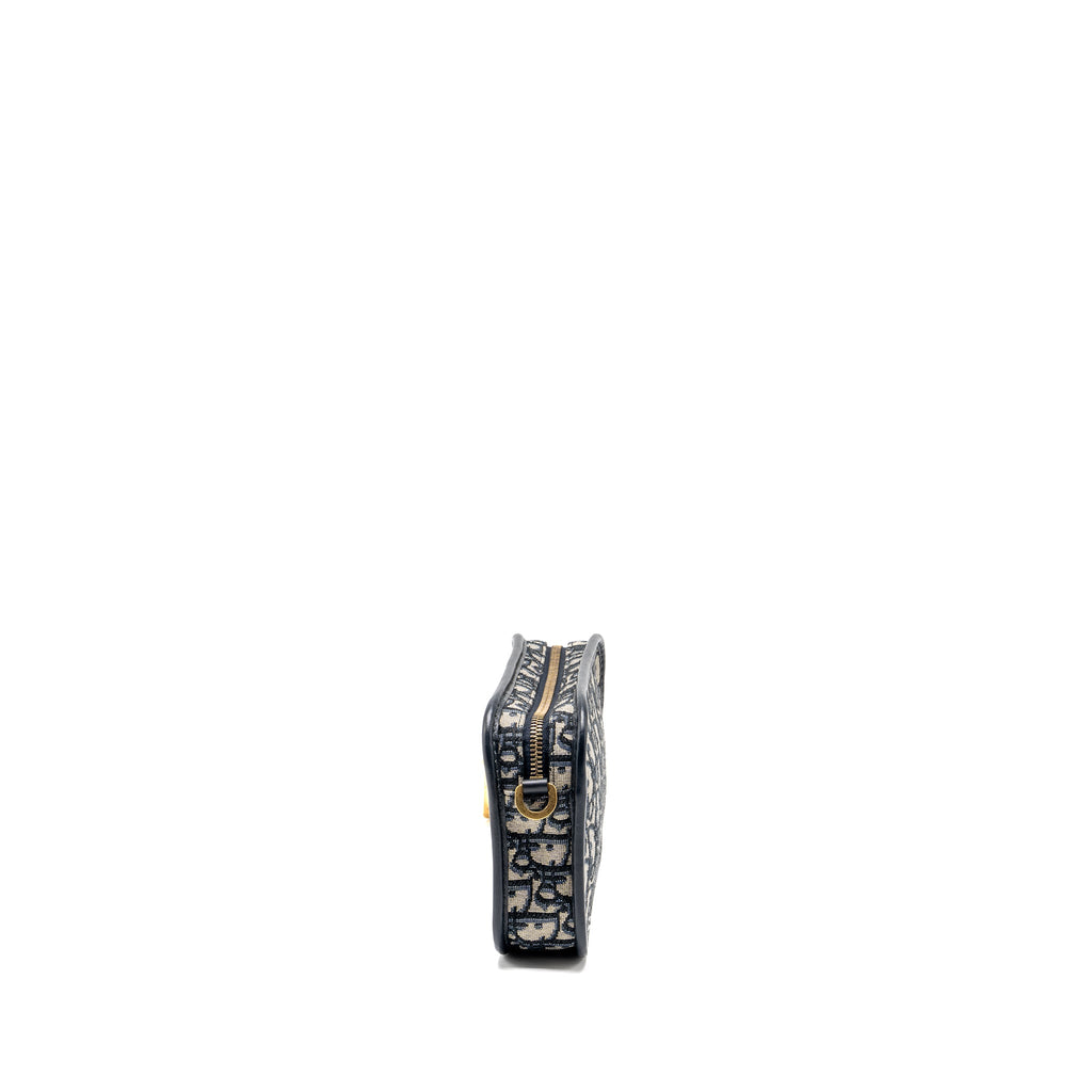 dior-diorquake-pouch-with-dior-shoulder-wide-strap-oblique-canvas-blue-ghw-sell-in-a-set