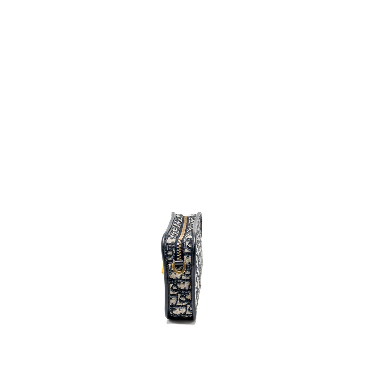 dior-diorquake-pouch-with-dior-shoulder-wide-strap-oblique-canvas-blue-ghw-sell-in-a-set