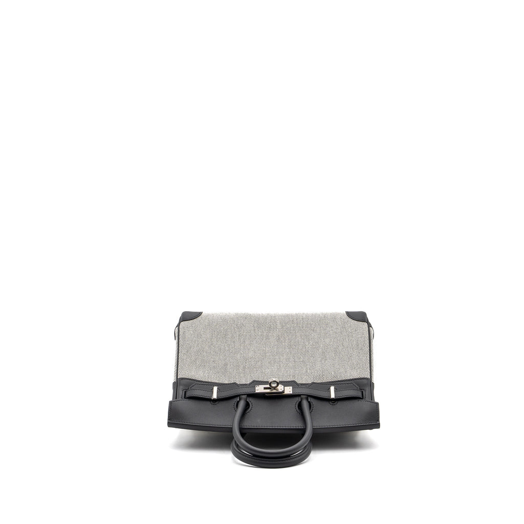 hermes-birkin-25-toile-swift-leather-canvas-black-shw-stamp-b