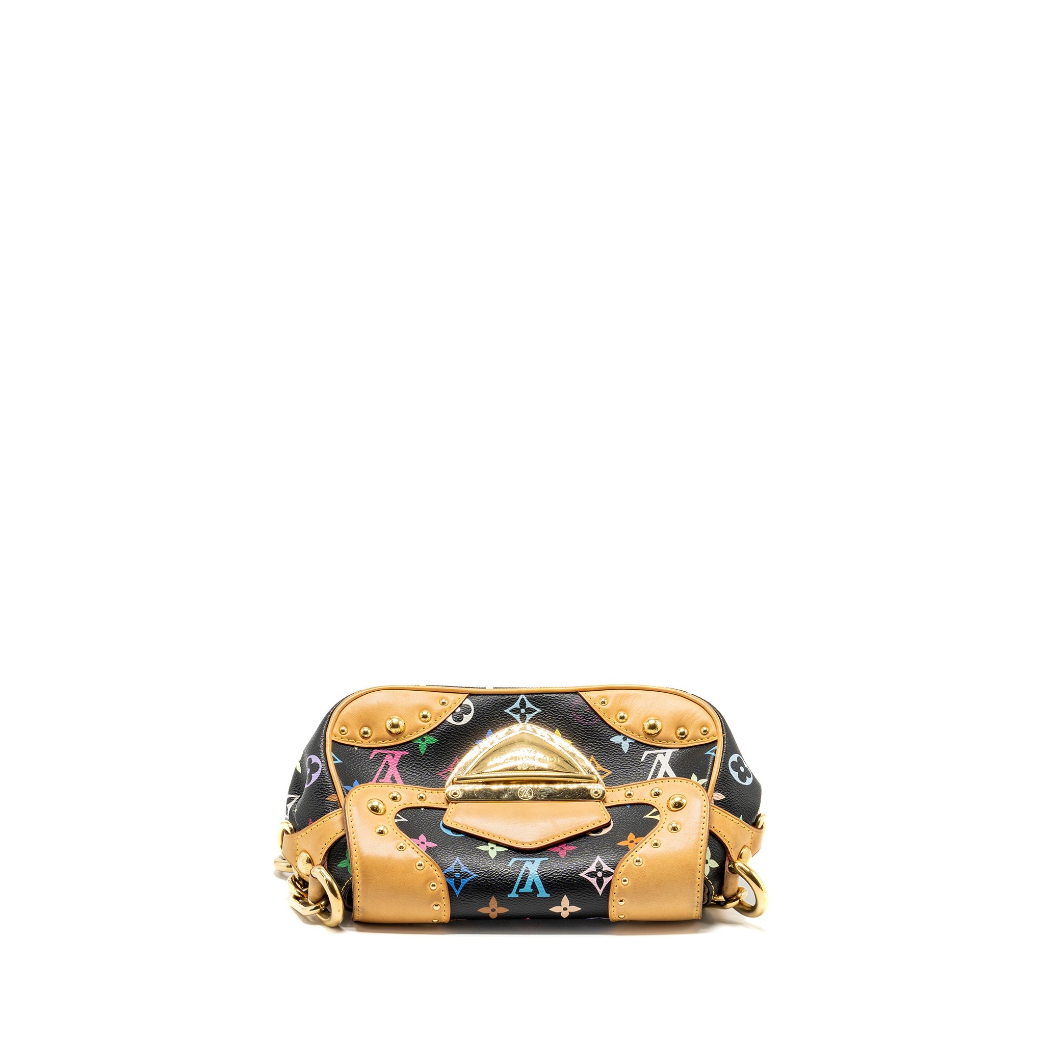 louis-vuitton-vintage-shoulder-bag-black-multicolour-monogram-canvas-ghw