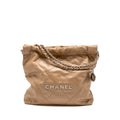 chanel-small-22-bag-calfskin-dark-beige-shw-microchip