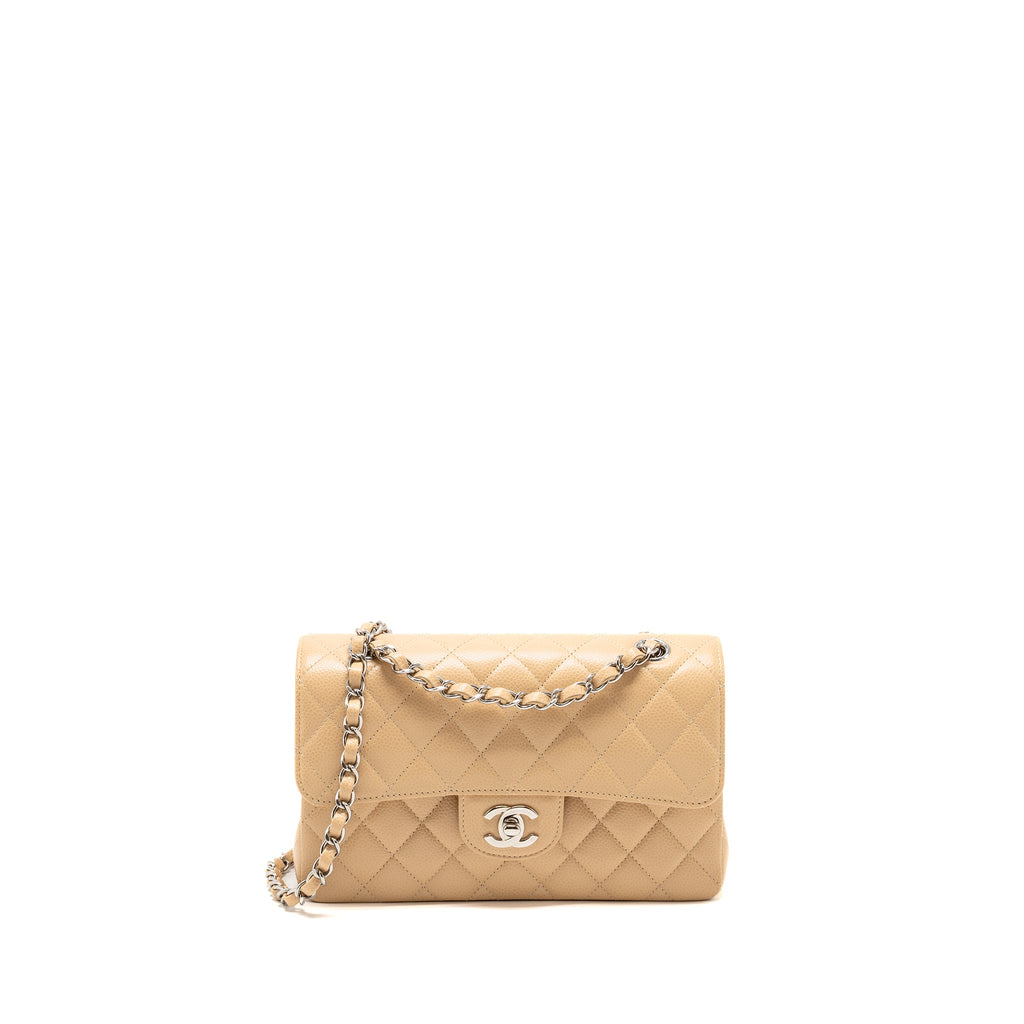 chanel-small-classic-double-flap-bag-caviar-beige-shw-microchip-copy-1
