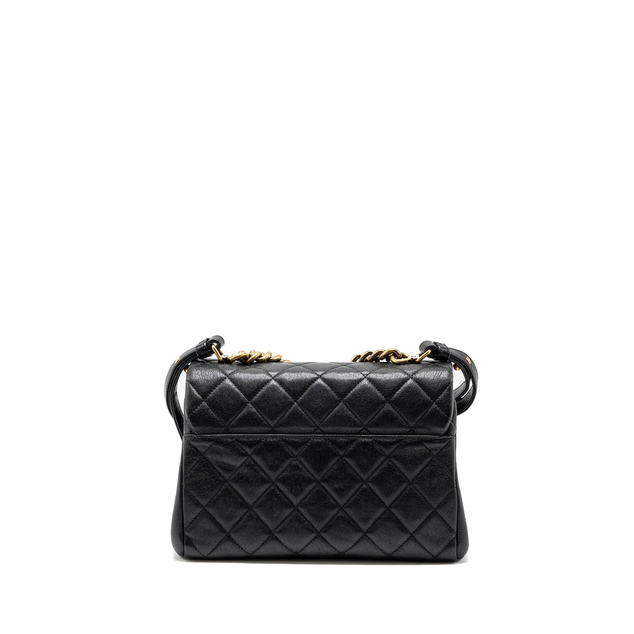 chanel-chains-handle-flap-bag-aged-calfskin-black-ghw
