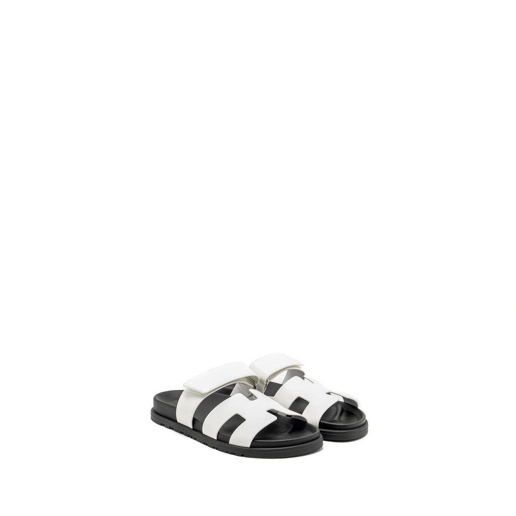 hermes-size-37-chypre-sandals-white