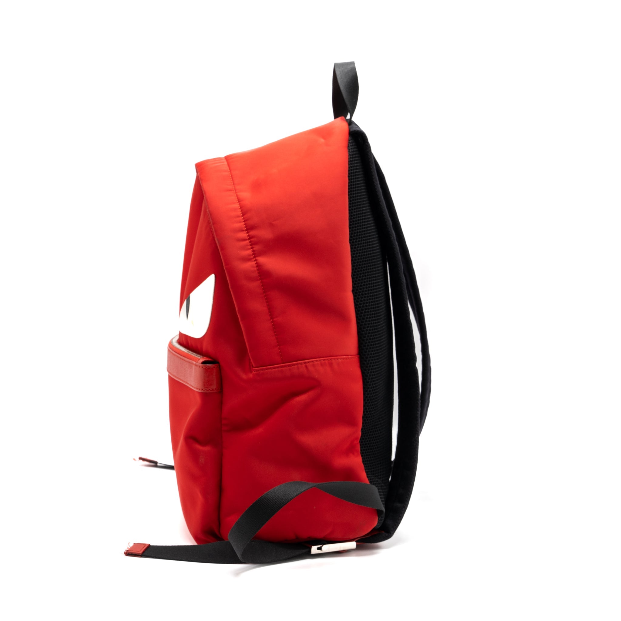 fendi-monster-backpack-nylon-red-shw