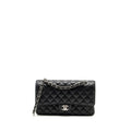 chanel-medium-classic-double-flap-bag-caviar-black-shw-10