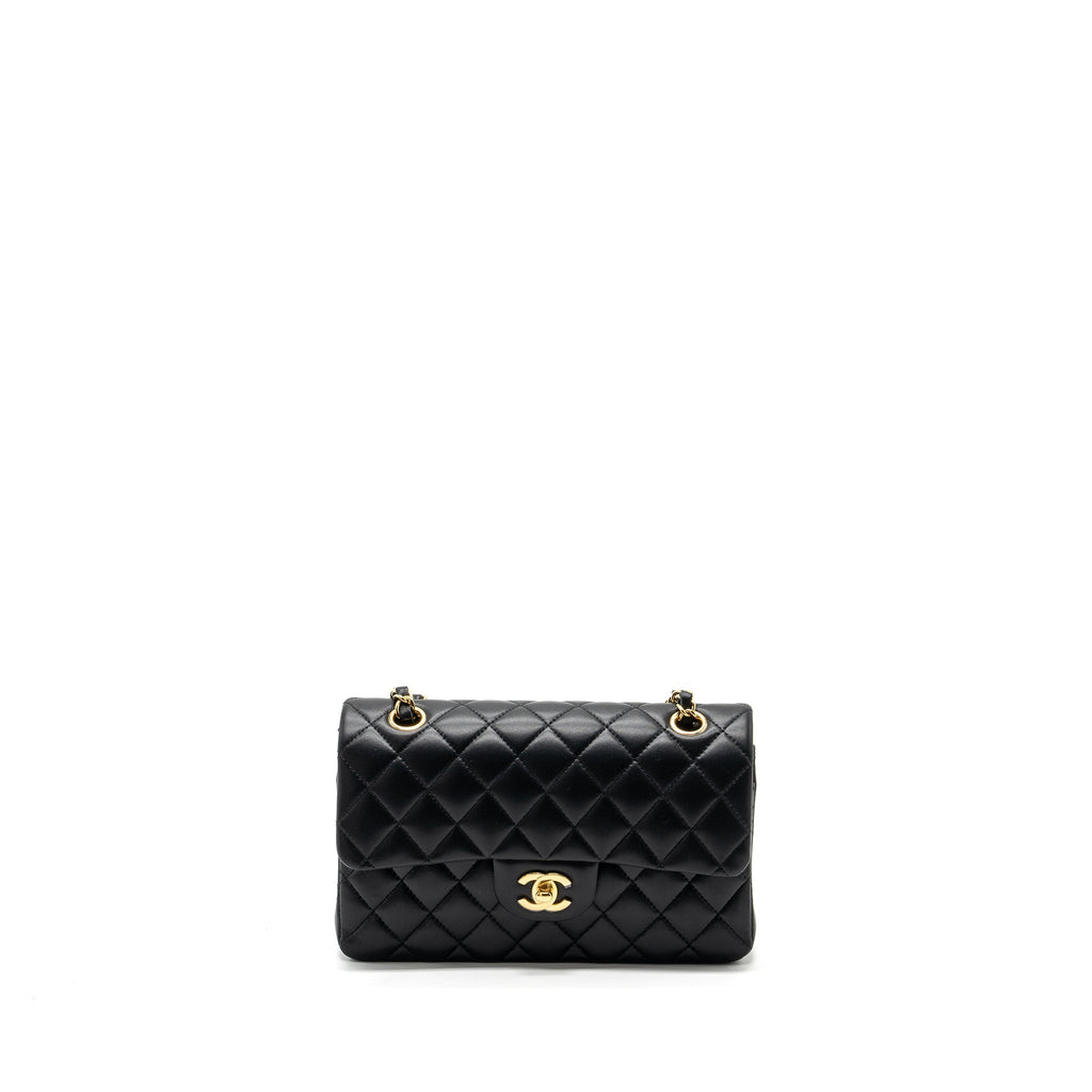 chanel-small-classic-double-flap-lambskin-black-ghw-microchip-copy