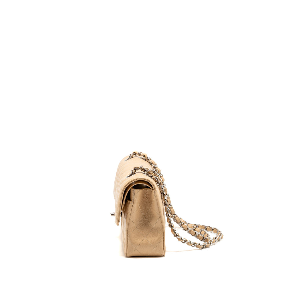 chanel-small-classic-double-flap-bag-caviar-beige-shw-microchip-copy-1