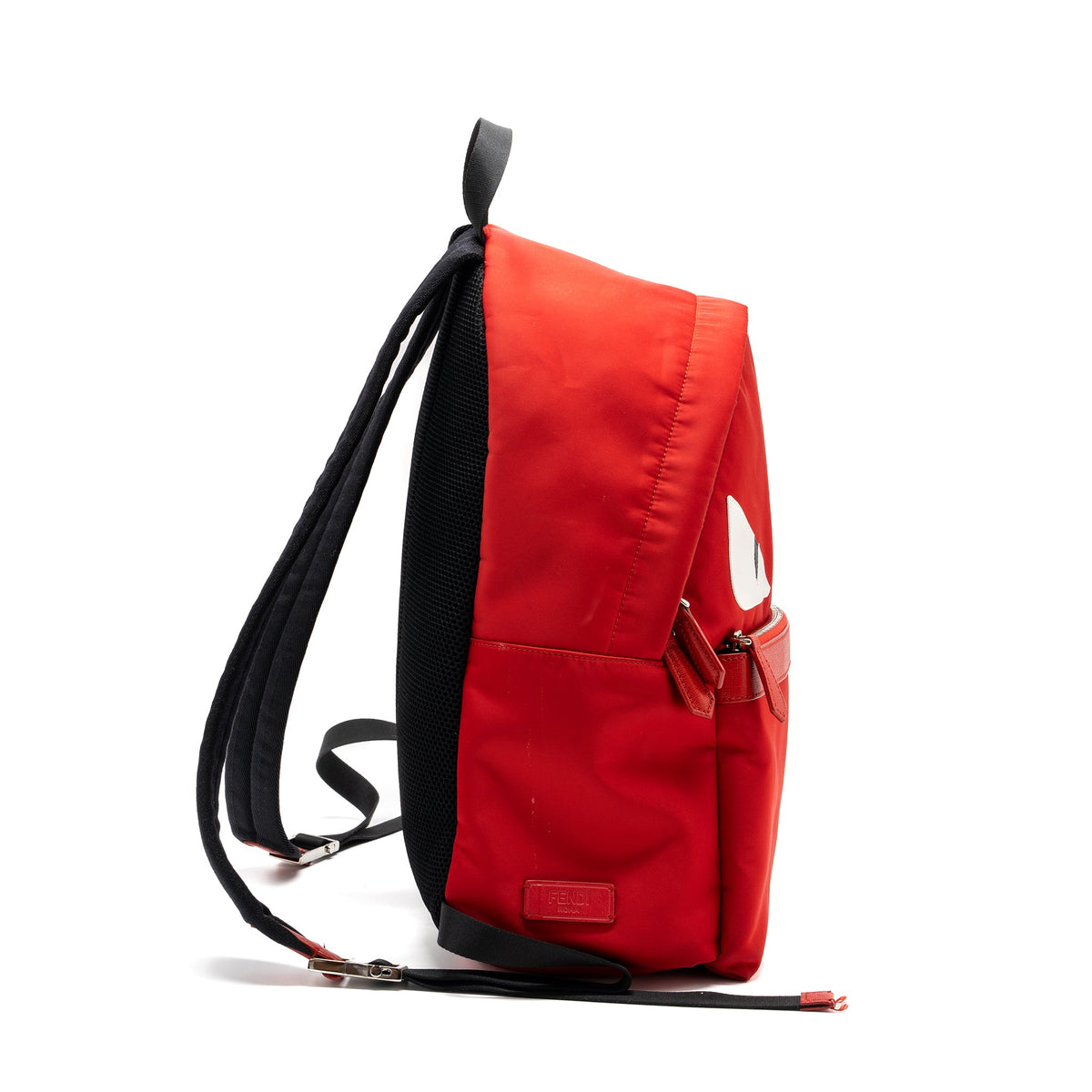 fendi-monster-backpack-nylon-red-shw