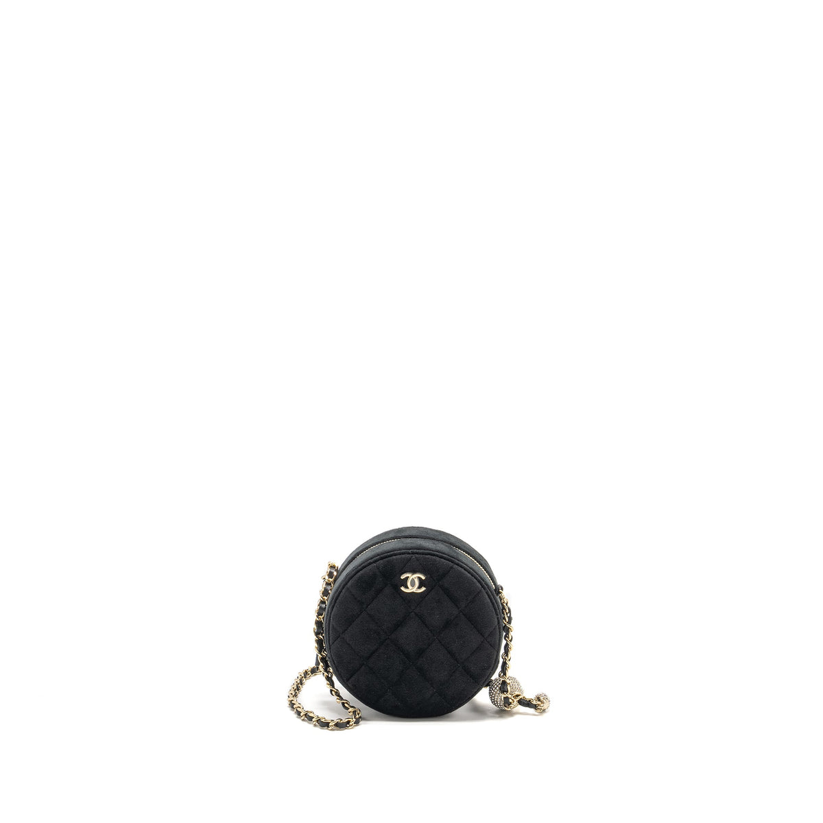 chanel-pearl-crush-round-clutch-quilted-velvet-black-lghw