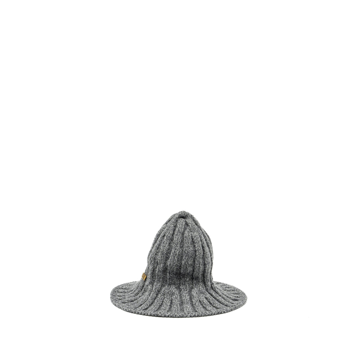 dior-letter-logo-wire-brimmed-beanie-wool-grey