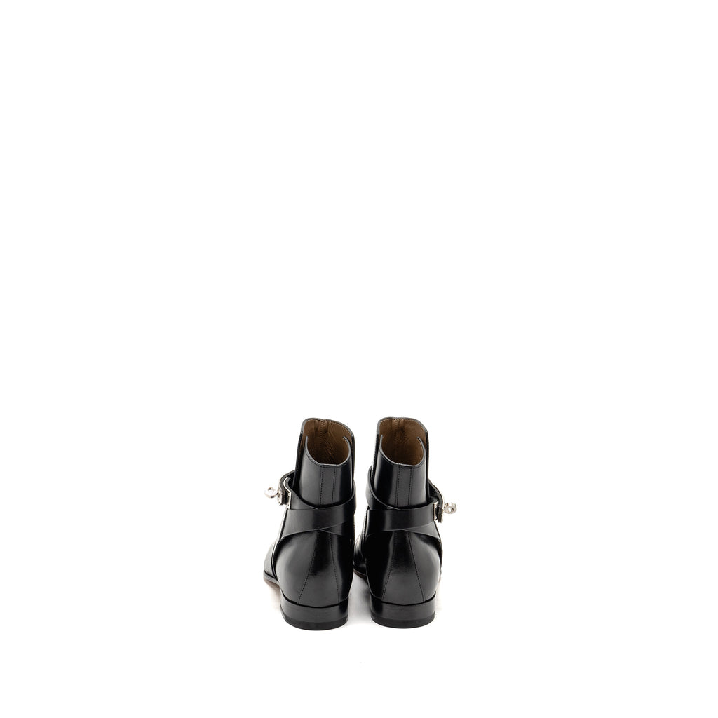 hermes-size-37-neo-ankle-boots-calfskin-black-shw-1