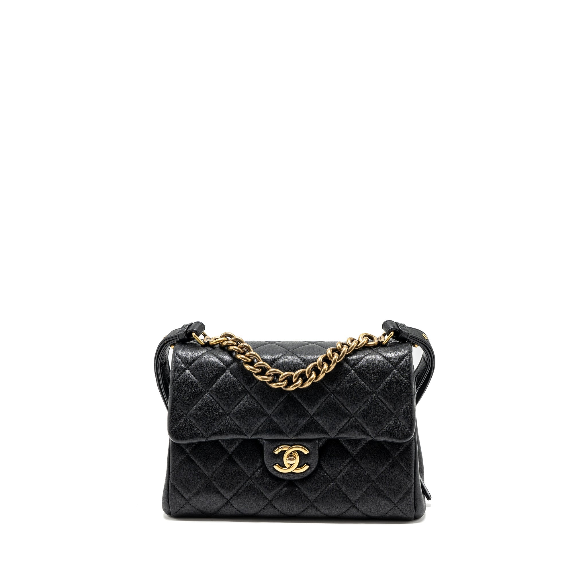 chanel-chains-handle-flap-bag-aged-calfskin-black-ghw