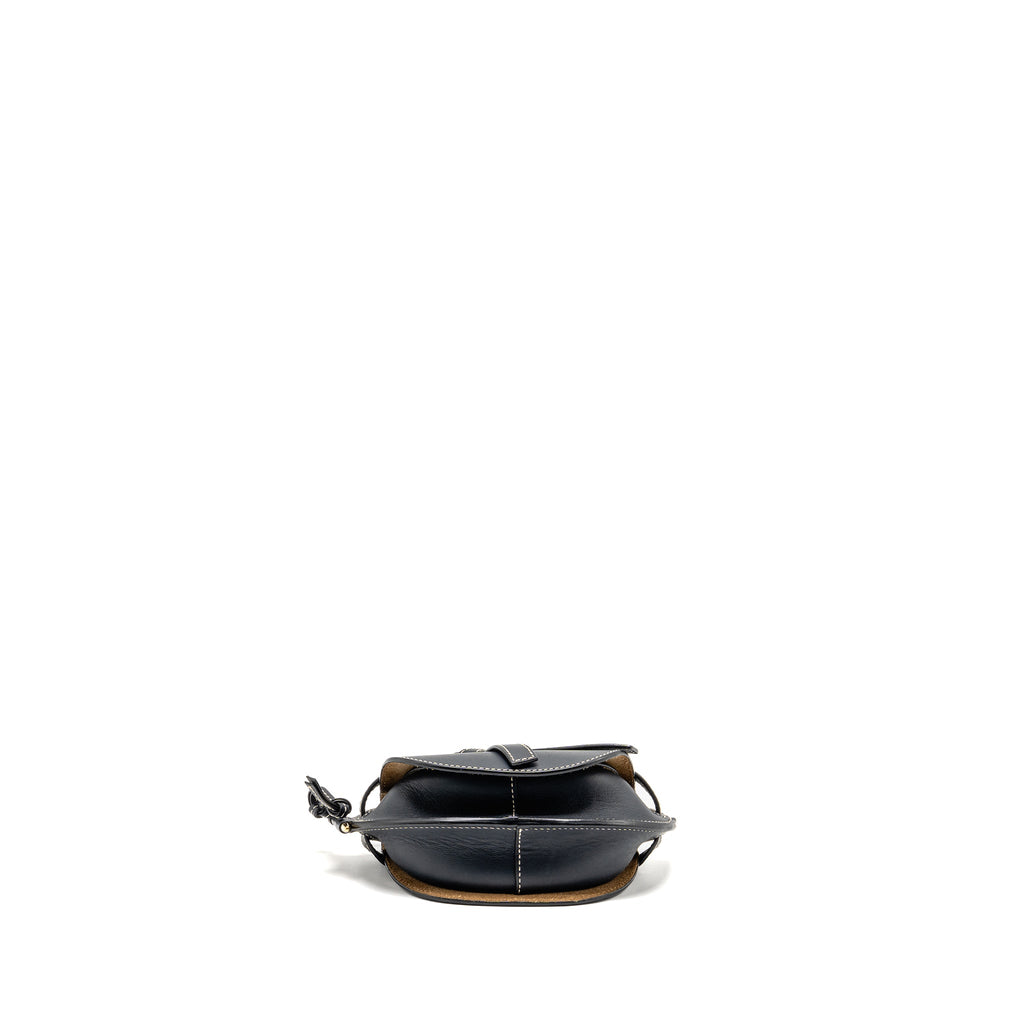 loewe-mini-gate-bag-calfskin-dark-blue-ghw-copy-1