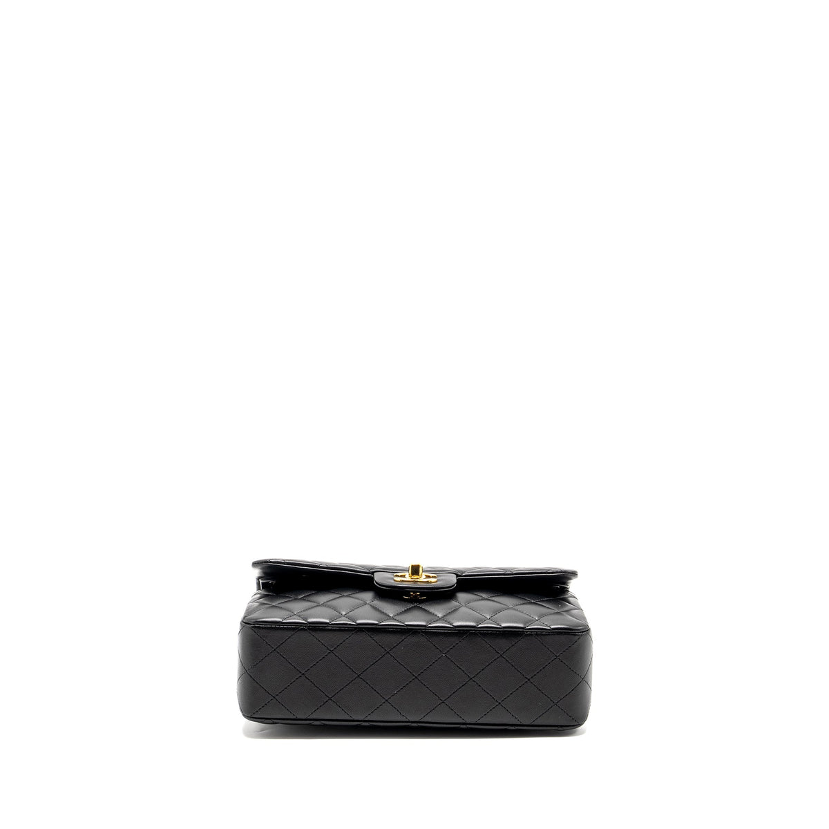 chanel-small-classic-double-flap-bag-lambskin-black-ghwmicrochip