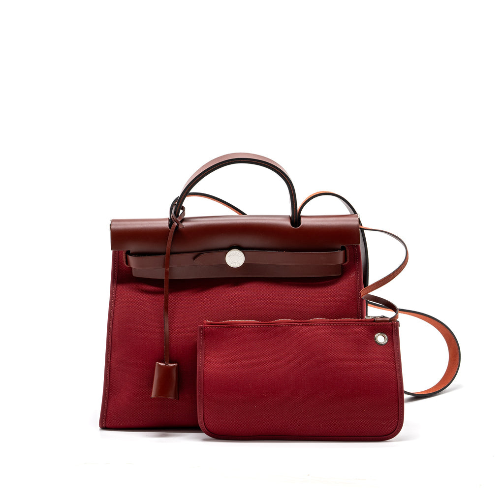 hermes-herbag-zip-31-bag-canvas-hunter-leather-rouge-grenat-rouge-h-shw-stamp-a