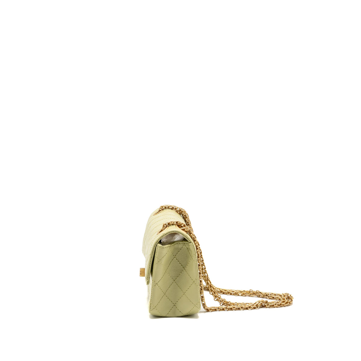chanel-mini-2-55-reissue-aged-calfskin-green-ghw-copy