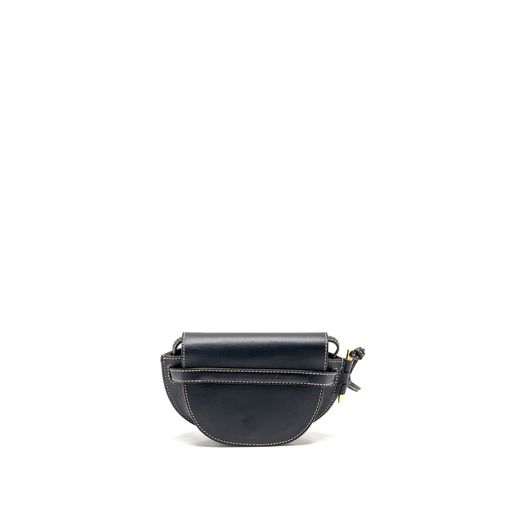 loewe-mini-gate-bag-calfskin-dark-blue-ghw-copy-1