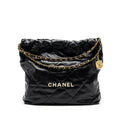 chanel-medium-22-bag-white-letter-calfskin-black-ghwmicrochip