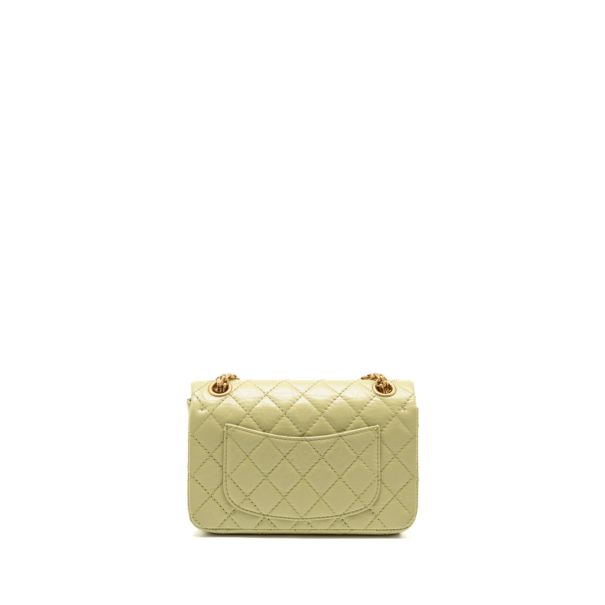 chanel-mini-2-55-reissue-aged-calfskin-green-ghw-copy