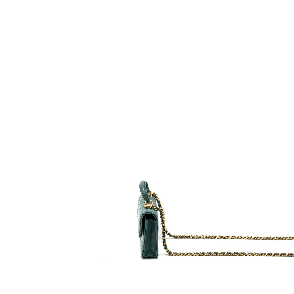 copy-of-chanel-mini-top-handle-flap-bag-lambskin-green-brushed-ghw