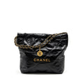 chanel-small-22-bag-gold-letter-shiny-calfskin-black-ghwmicrochip