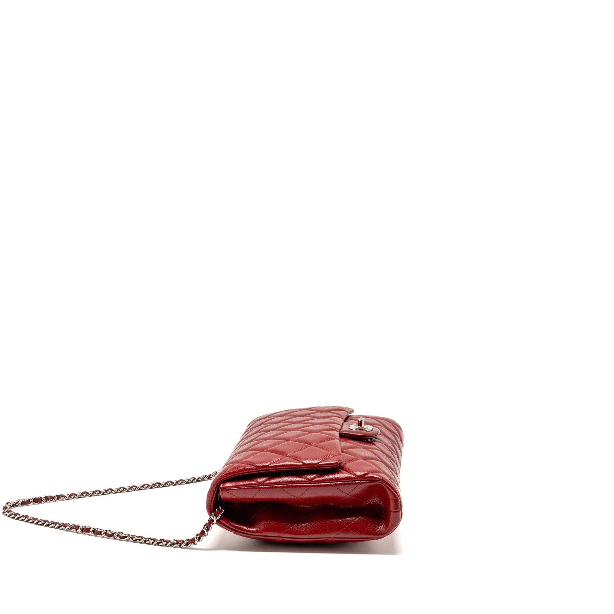 chanel-timeless-flap-clutch-chain-bag-caviar-red-shw