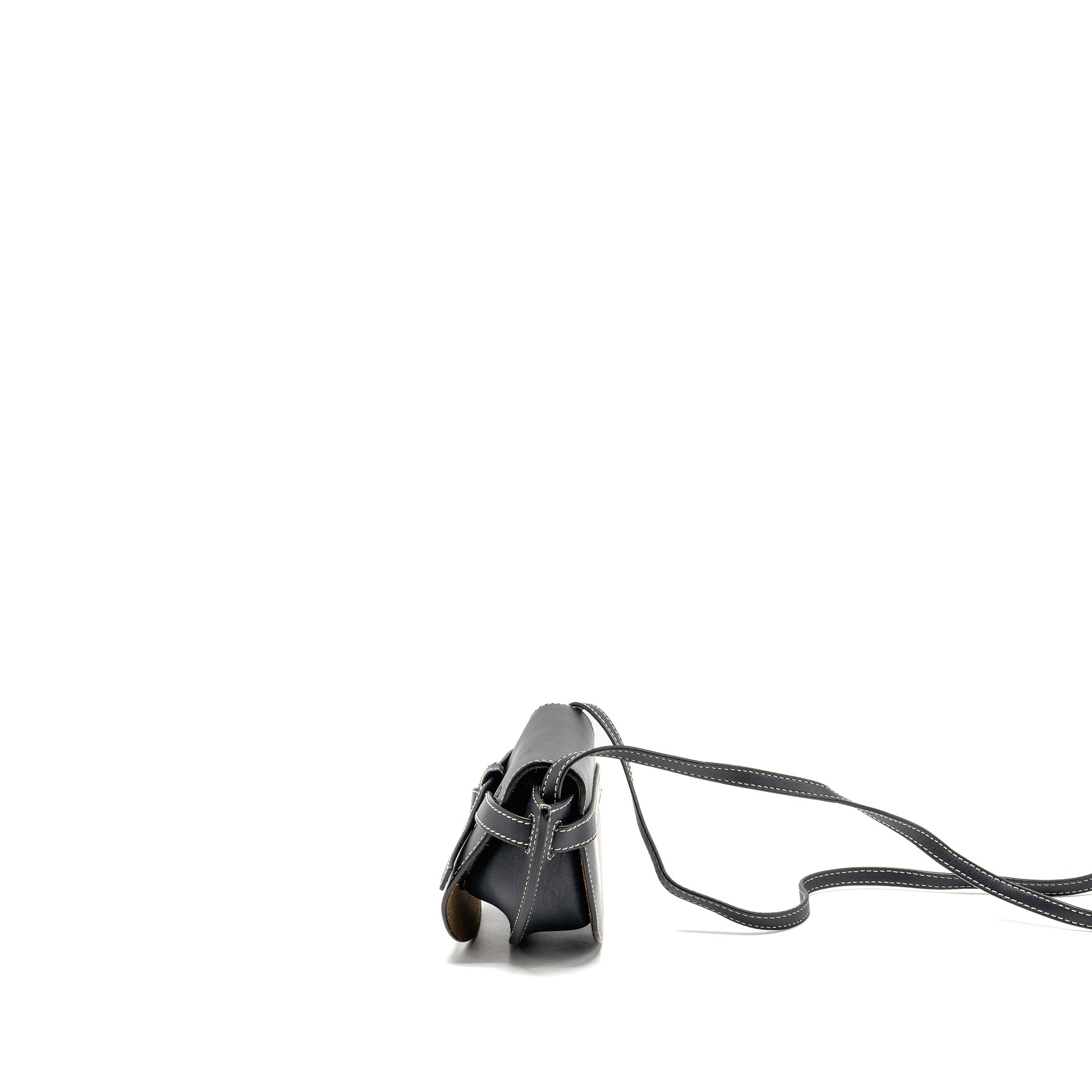 loewe-mini-gate-bag-calfskin-dark-blue-ghw-copy-1