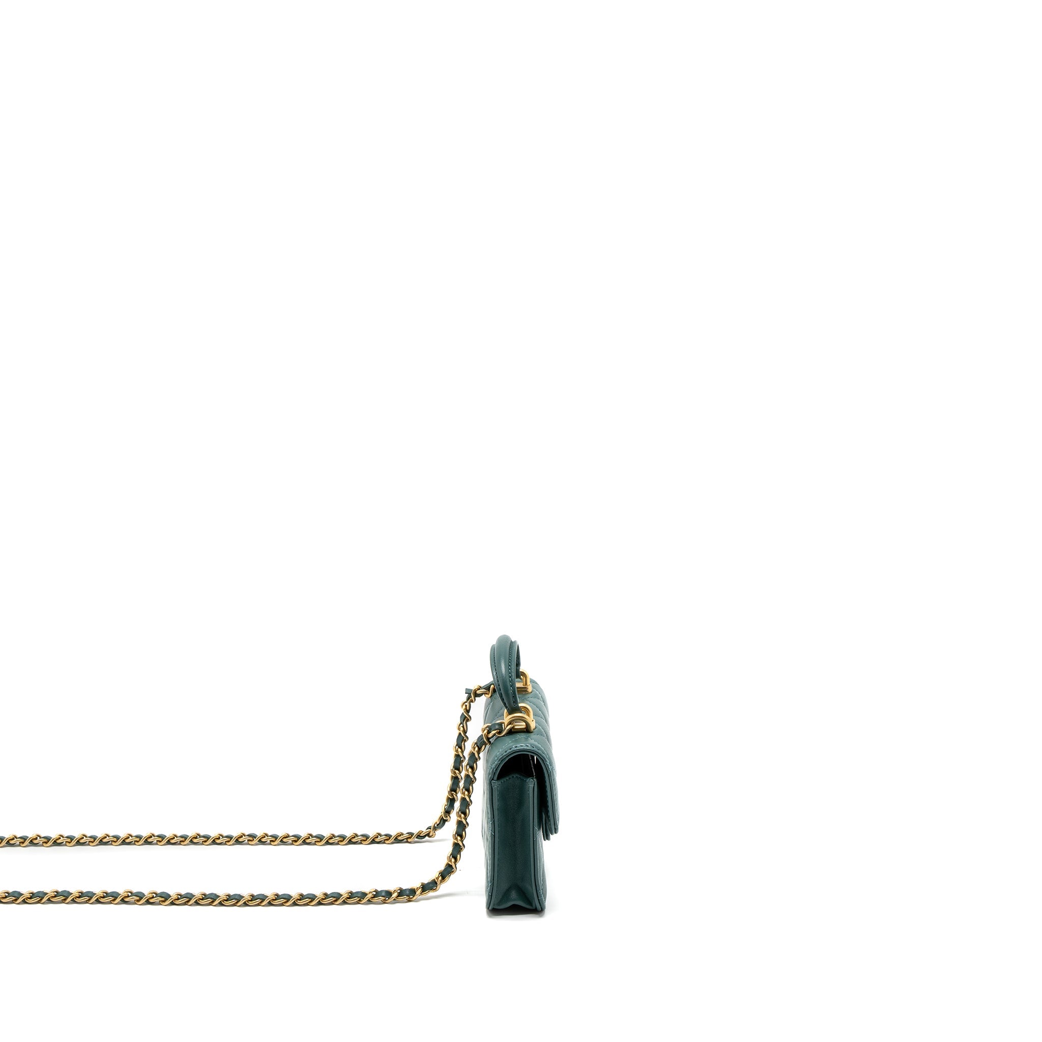 copy-of-chanel-mini-top-handle-flap-bag-lambskin-green-brushed-ghw