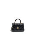 chanel-small-coco-handle-chevron-caviar-with-lizard-embossed-handle-black-ghw-copy