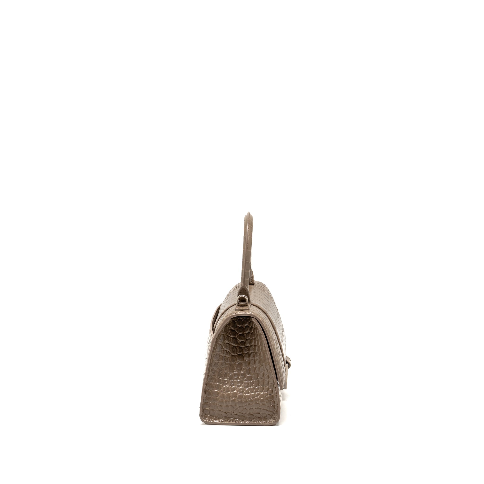 balenciaga-small-hourglass-bag-croc-embossed-calfskin-dark-beige-shw-copy