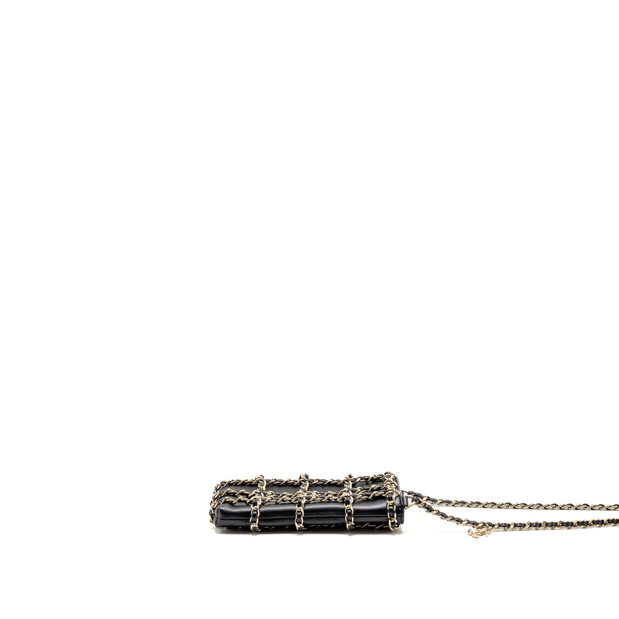 chanel-gold-clutch-o-chain-vertical-phone-holder-lambskin-black-ghw