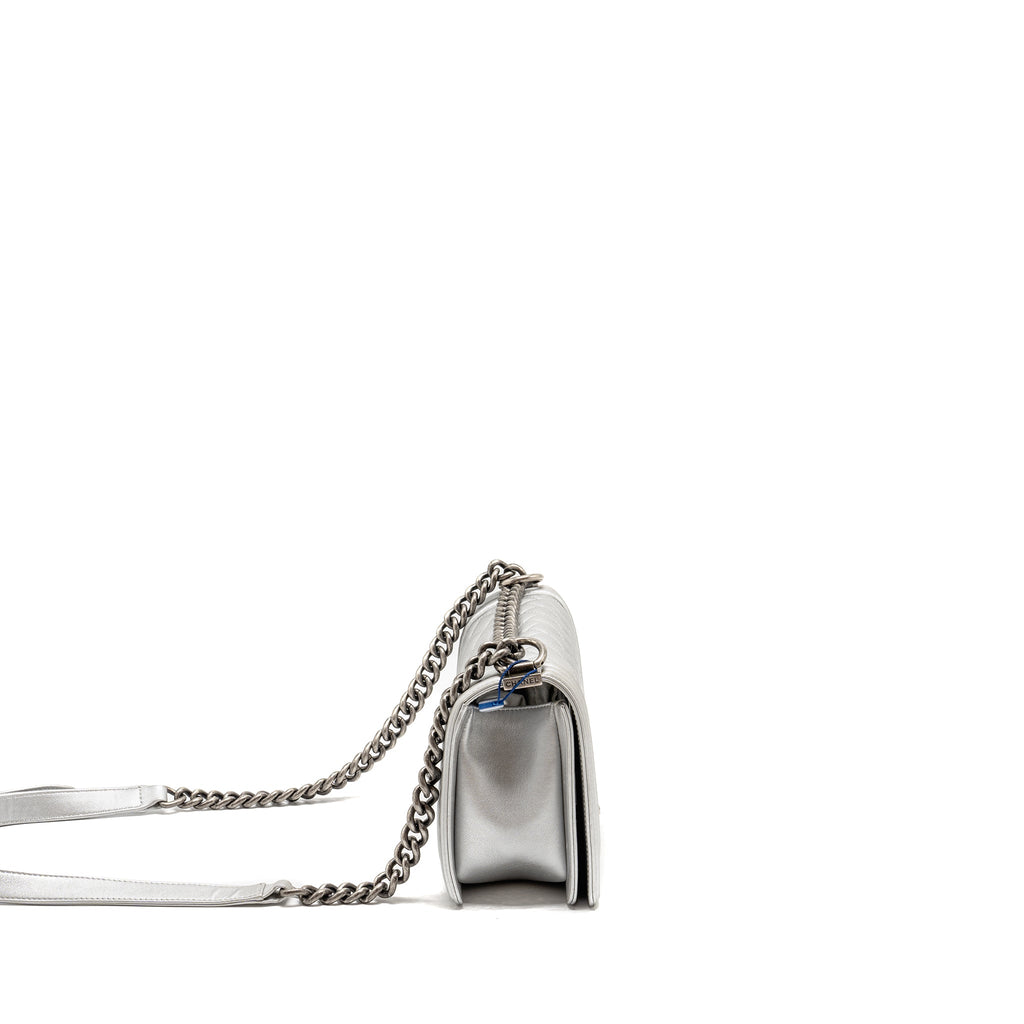chanel-leboy-silver-bag