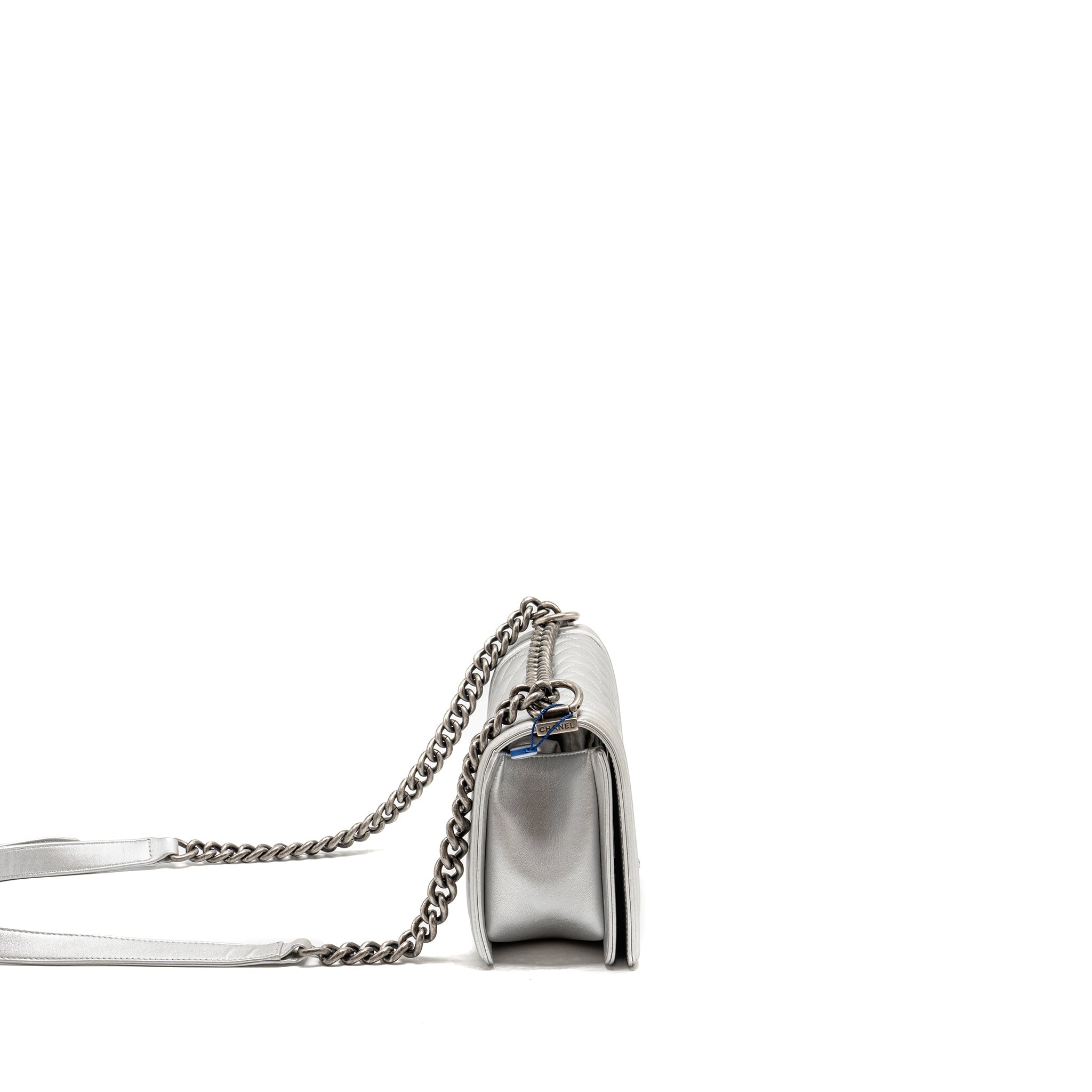 chanel-leboy-silver-bag