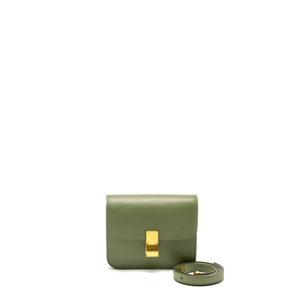 celine-teen-classic-box-bag-calfskin-green-ghw