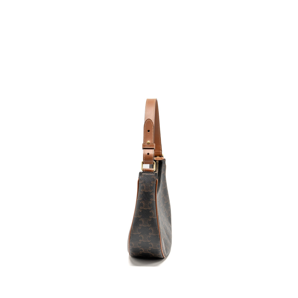 celine-ava-bag-triomphe-canvas-calfskin-tan-ghw-4