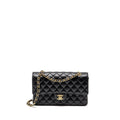 chanel-medium-classic-double-flap-bag-caviar-black-lghw-copy