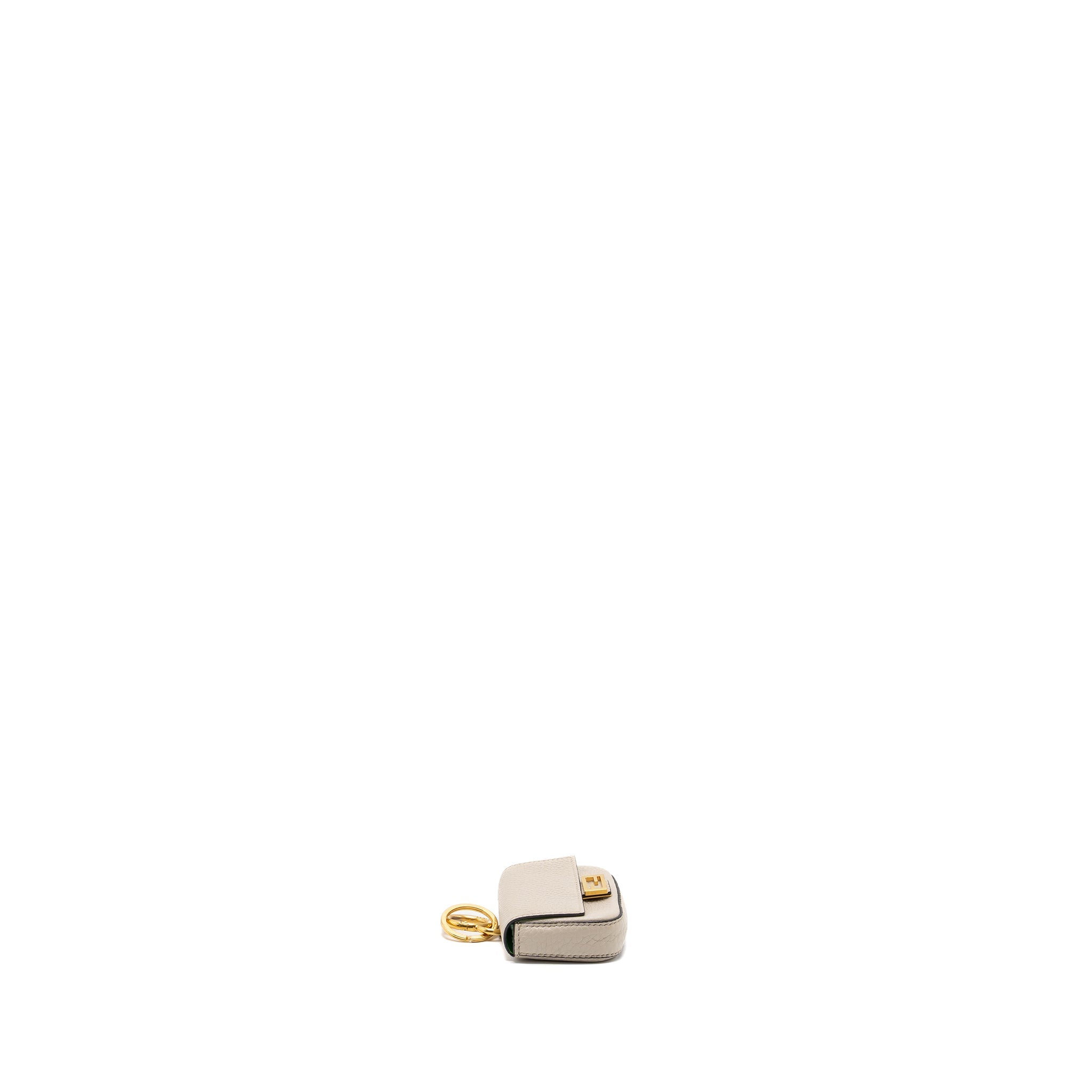 fendi-mini-baguette-keyring-charm-calf-leather-beige-ghw-1