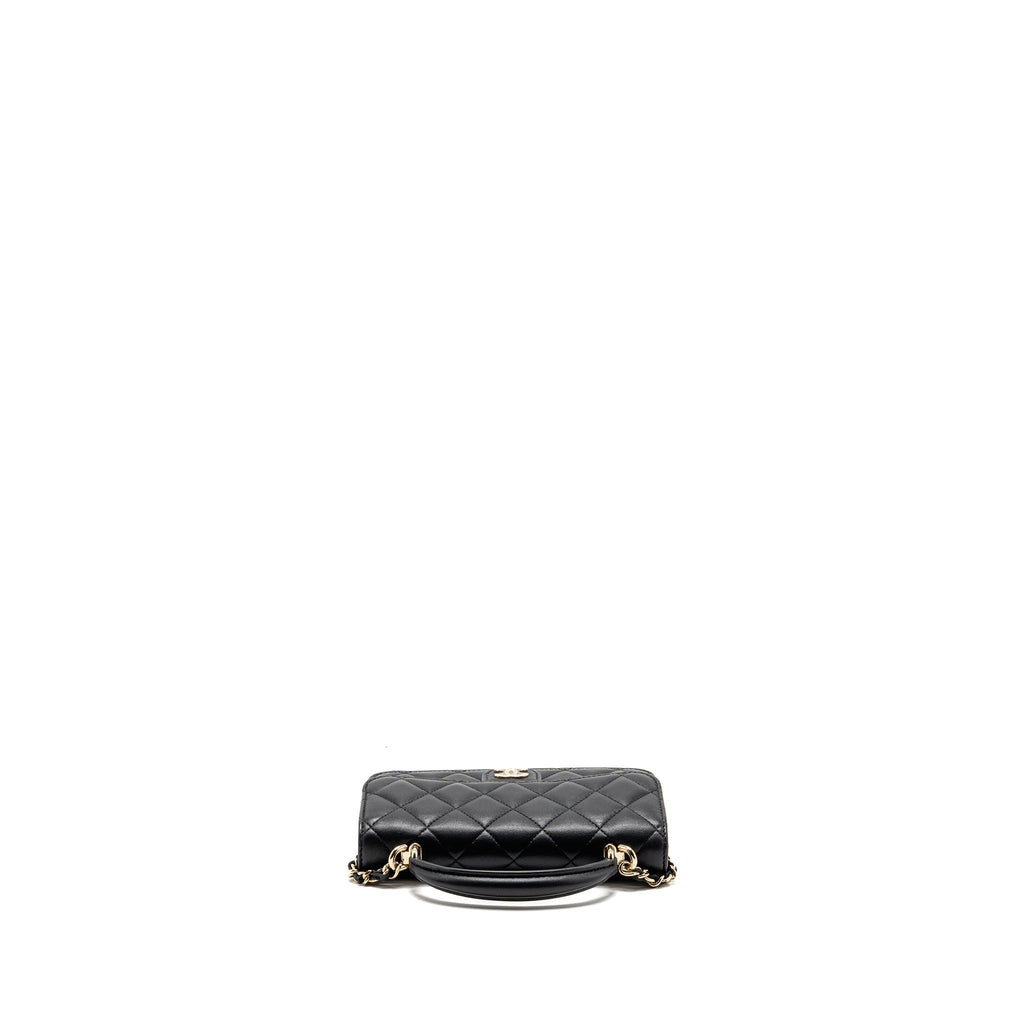 chanel-top-handle-flap-phone-holder-with-chain-lambskin-black-lghw-microchip