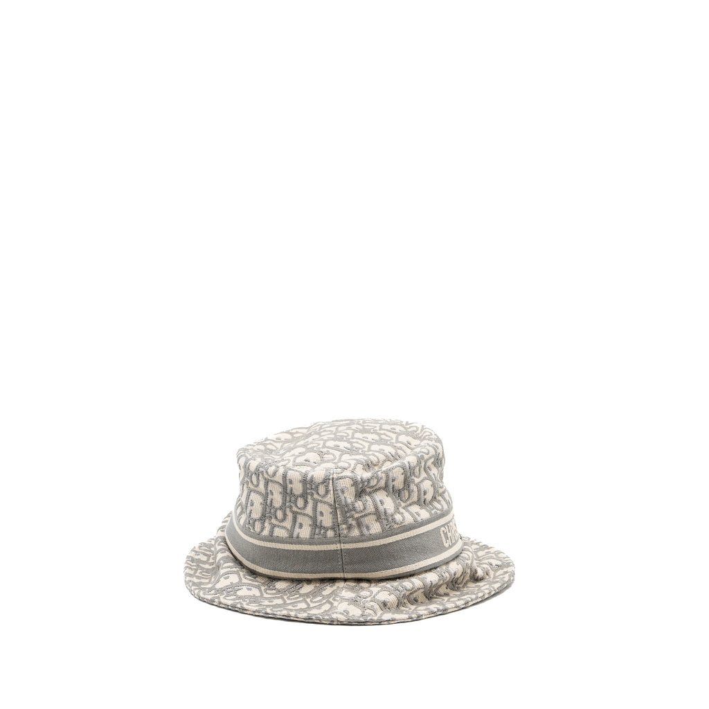 dior-size-57-oblique-small-brim-bucket-hat-white-gray