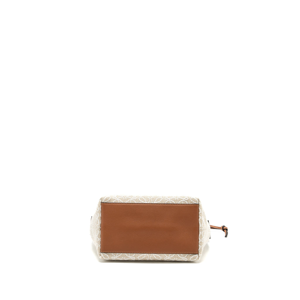 loewe-small-cubi-bag-anagram-jacquard-canvas-calfskin-leather-beige-tan-ghw