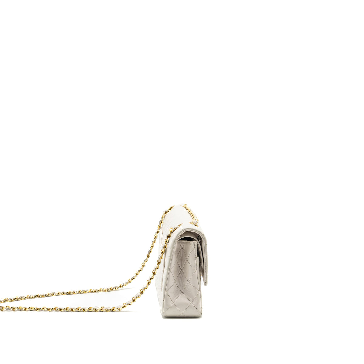 chanel-vintage-medium-classic-double-flap-bag-lambskin-white-ghw