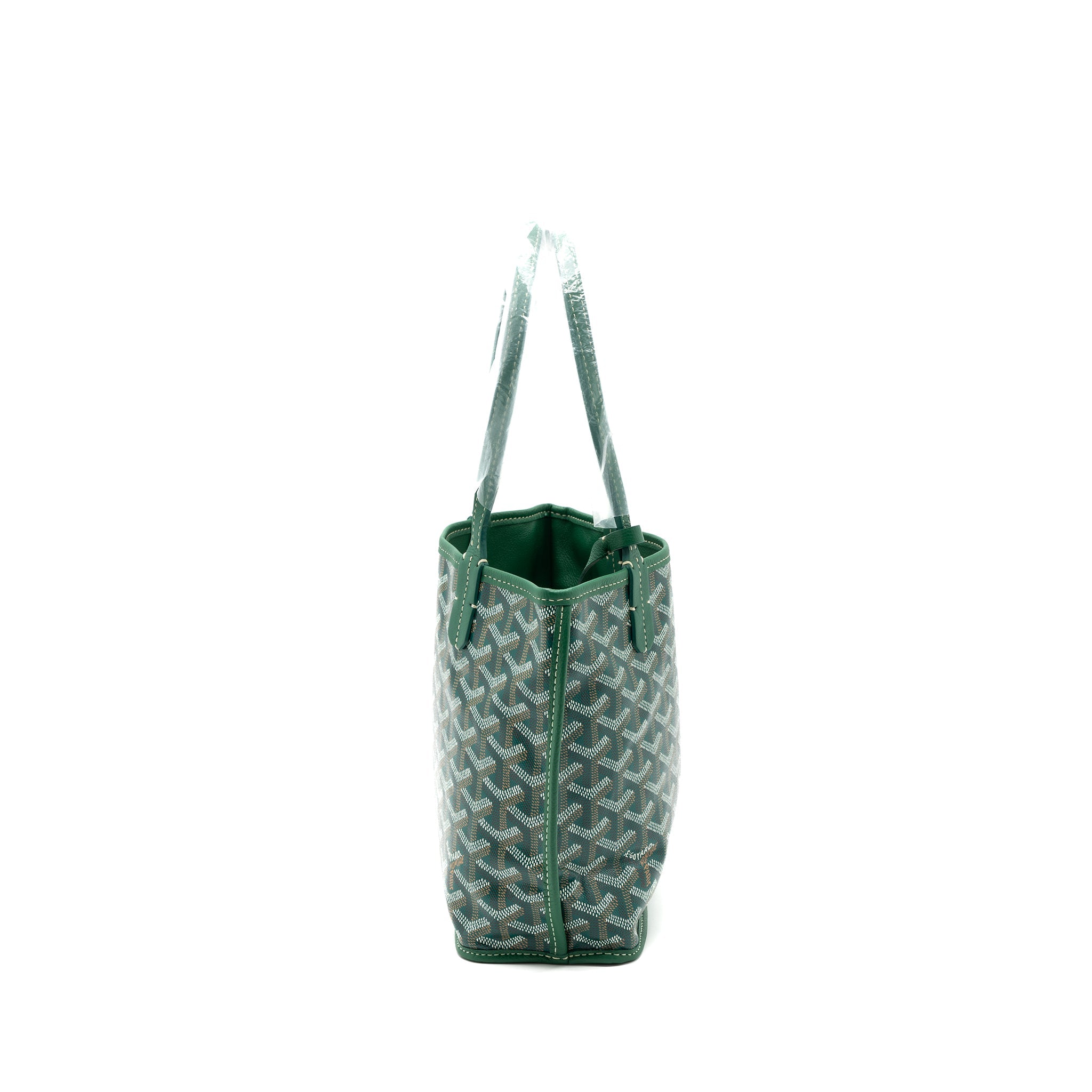 goyard-mini-anjou-tote-bag-canvas-calfskin-green-shw