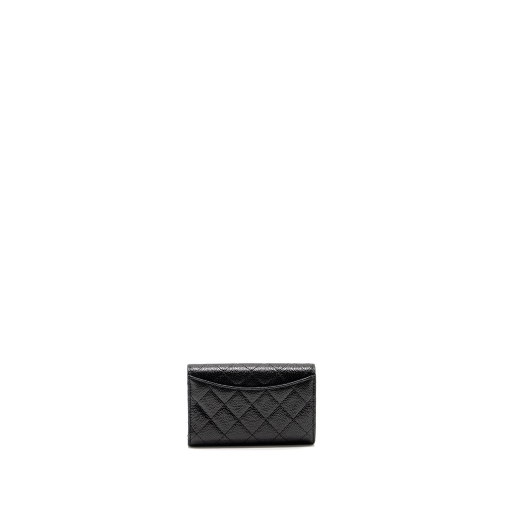 chanel-classic-flap-wallet-caviar-black-shw