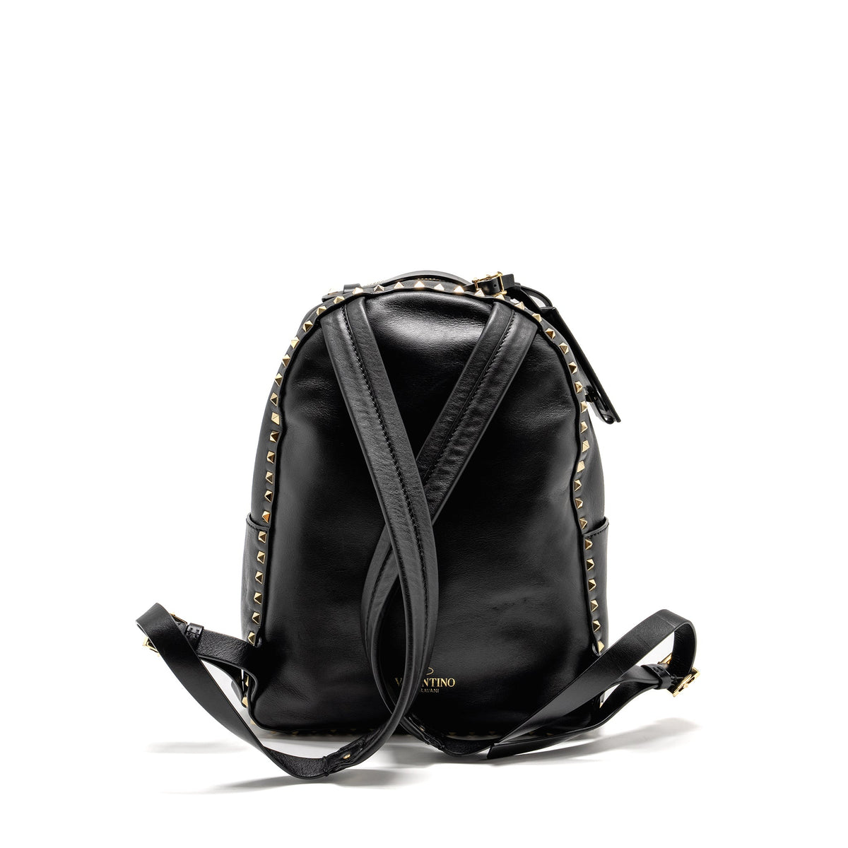 valentino-rockstud-backpack-leather-black-ghw