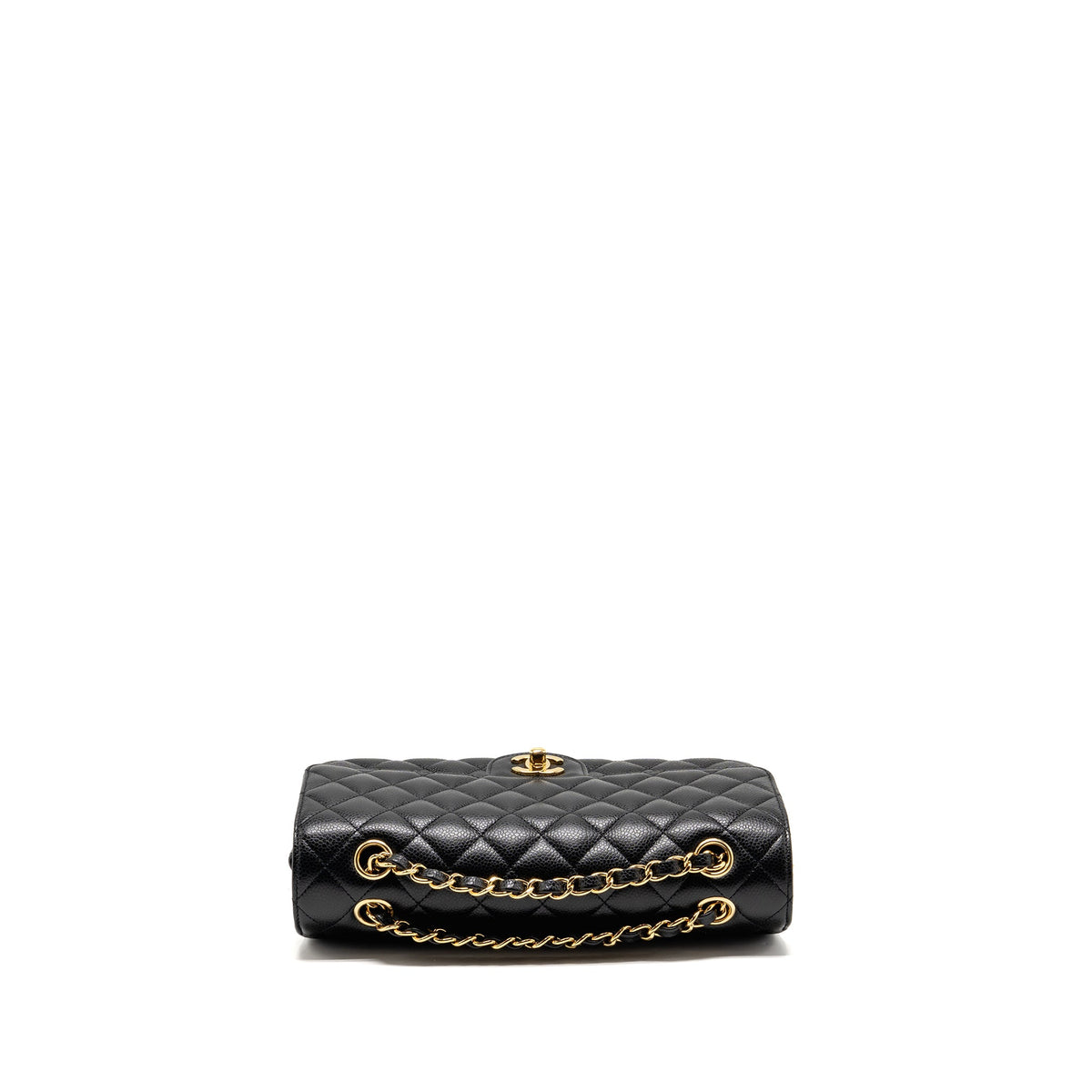 chanel-medium-classic-double-flap-bag-caviar-black-lghw-copy