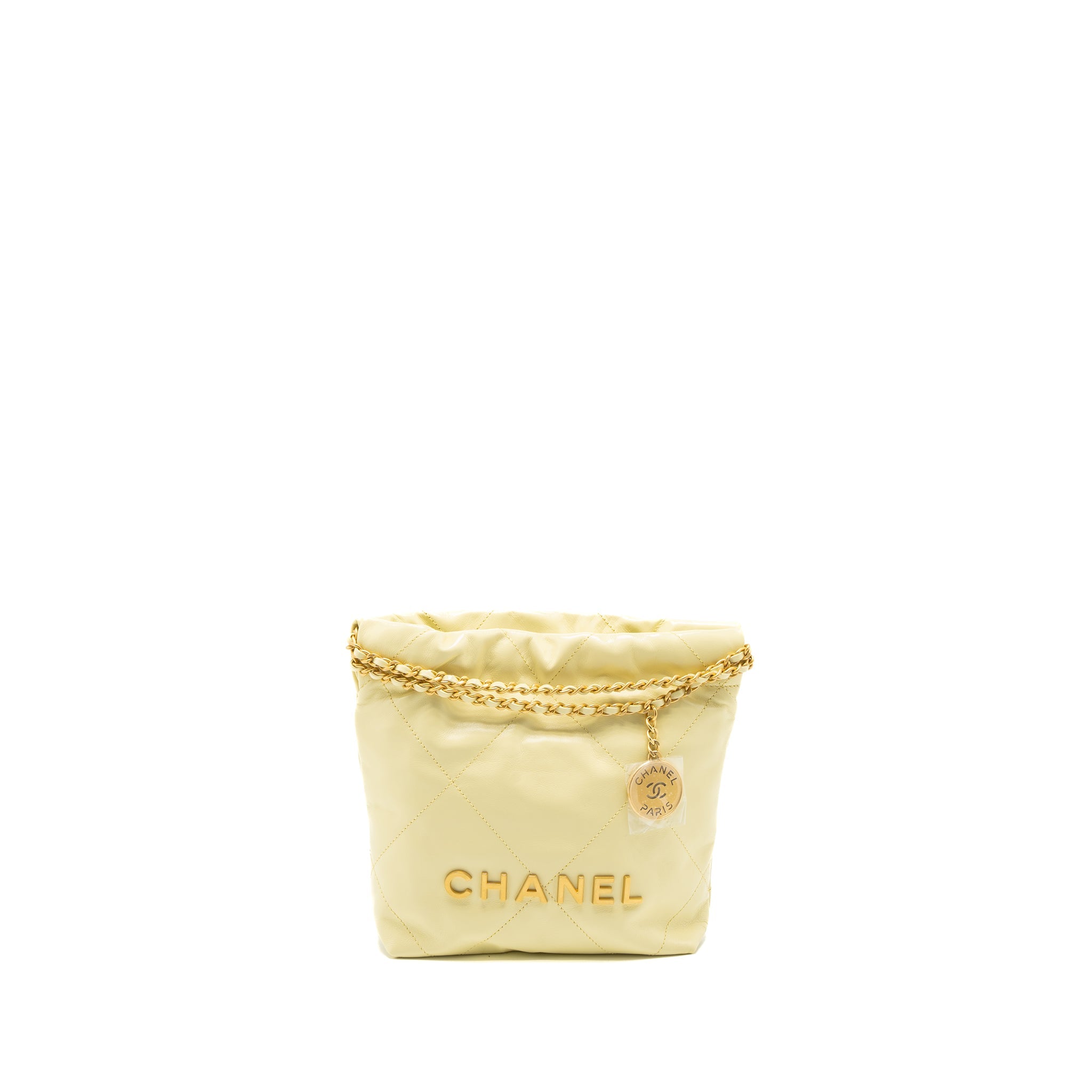 chanel-23s-mini-22-bag-shiny-calfskin-light-yellow-brushed-ghw-microchip