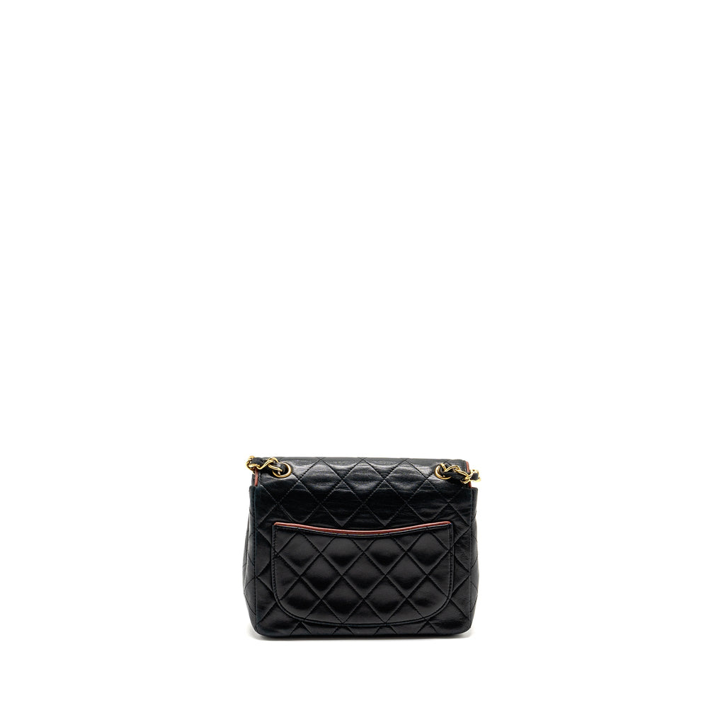 chanel-vintage-mini-square-flap-bag-lambskin-black-red-ghw