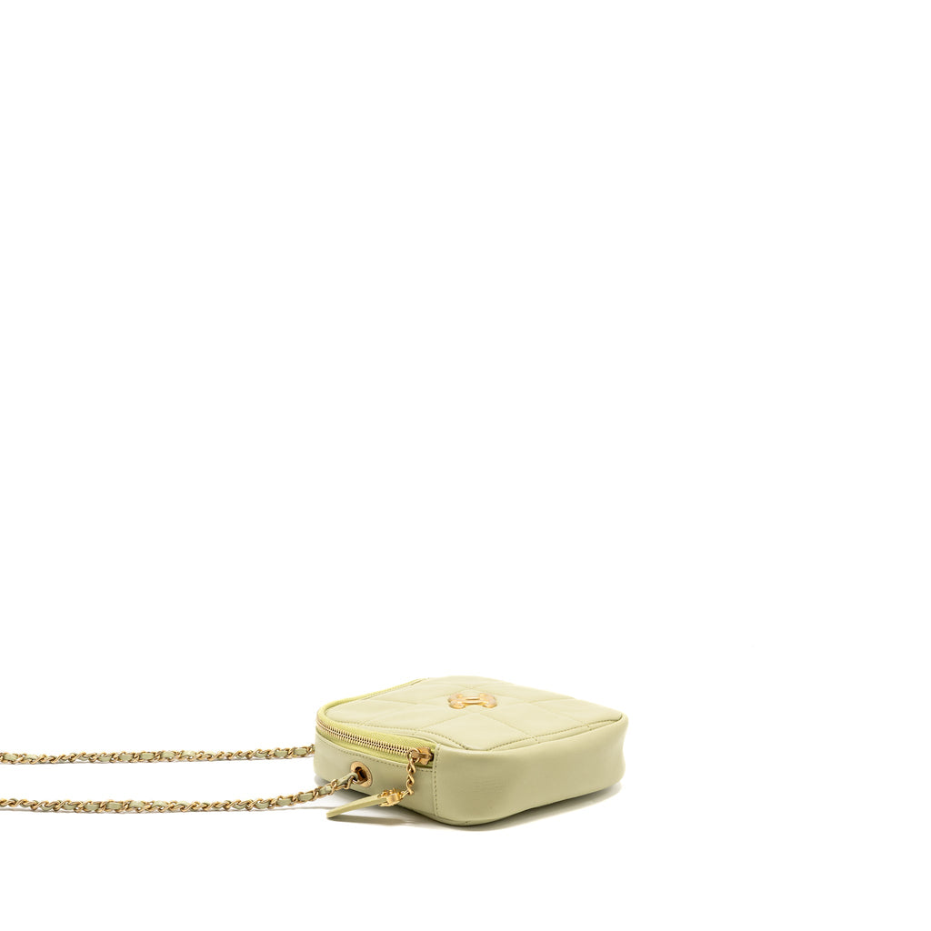 chanel-20a-diamond-shape-crossbody-bag-quilted-lambskin-light-green-ghw