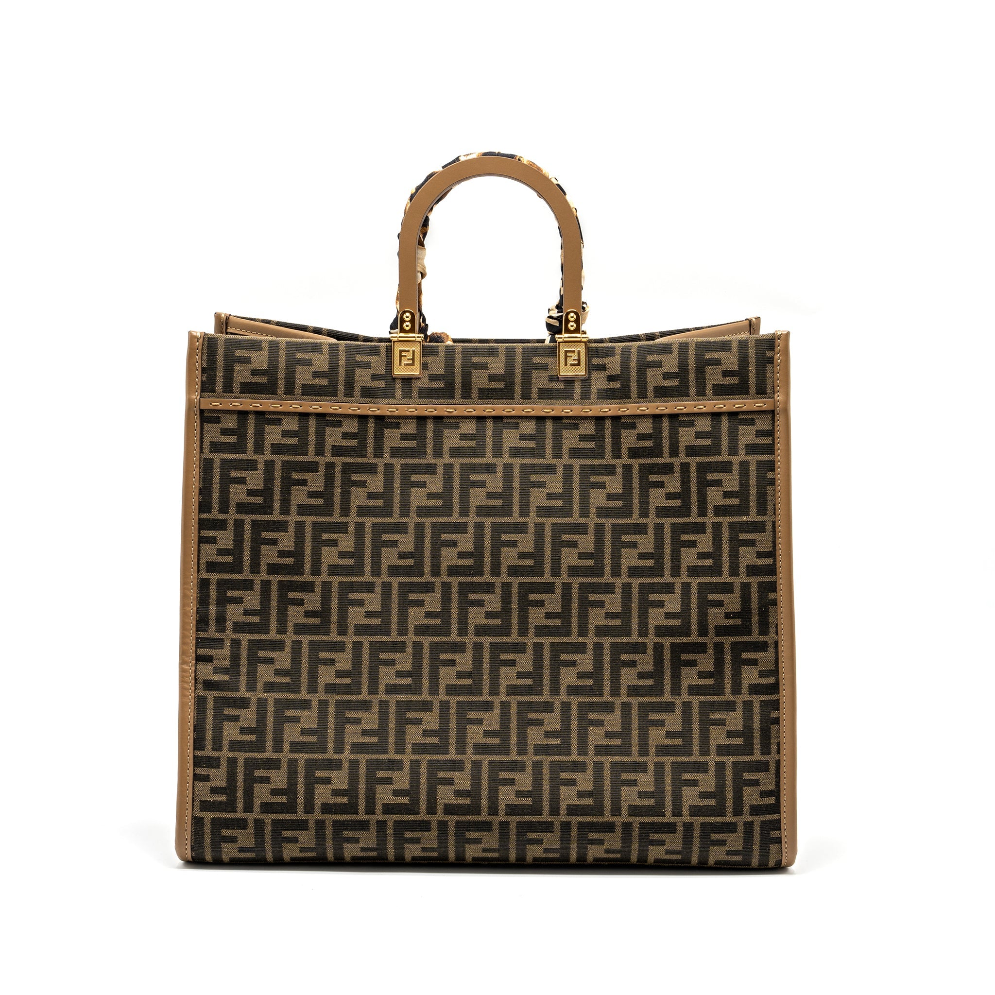 fendi-sunshine-large-tote-shopper-ff-jacquard-fabric-brown-ghw